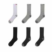 Everlast 6Pk Crew Sock Mens Multi Hung Мъжки чорапи
