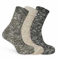 Slub Yarn 3Pck Sn44  Мъжки чорапи