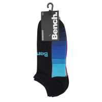 Bench Mens 3Pk Trainer Liners- Cannonball  Мъжки чорапи