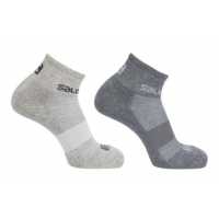 Salomon Evsn 2Pk Scks 09 Heather/Grey Мъжки чорапи