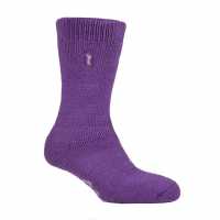 Jeep Thermal Boot Socks Ladies violet Дамски чорапи