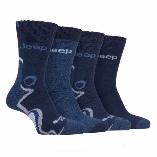 4 Pack Performance Boot Socks Mens  