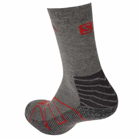 Salomon Lightweight 2 Pack Walking Socks Mens