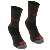 Salomon Heavyweight 2 Pack Walking Socks Mens