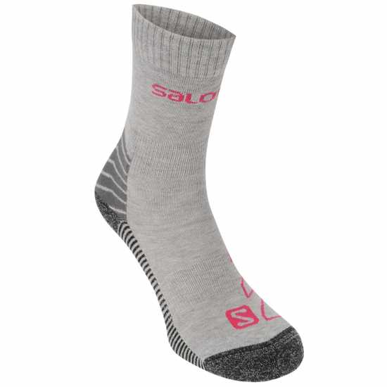 Salomon Lightweight Crew 2 Pack Walking Socks Womens  