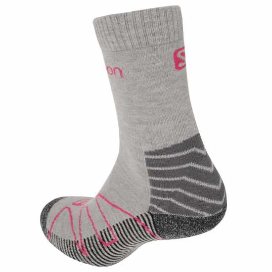 Salomon Lightweight Crew 2 Pack Walking Socks Womens  
