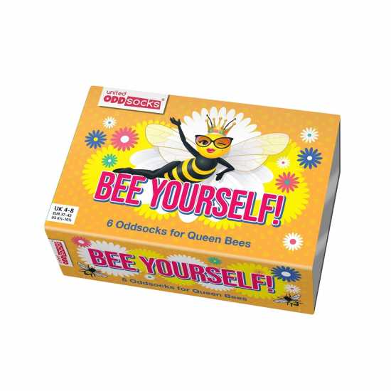 United Oddsocks Bee Yourself Queen Bee Sock Gift Set  Мъжки чорапи