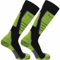 Salomon Aces 2P Sock Sn41 Lime Мъжки чорапи
