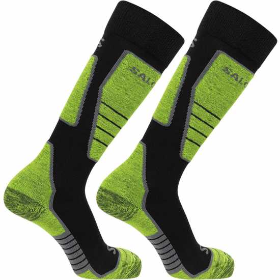 Salomon Aces 2P Sock Sn51 Lime Мъжки чорапи