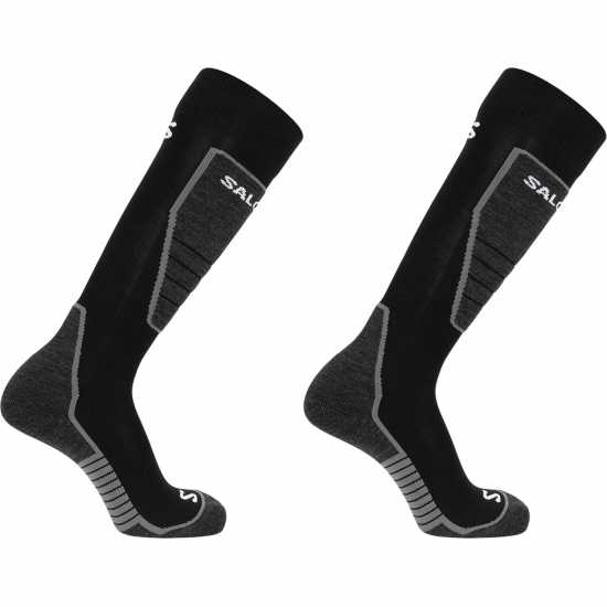 Salomon Aces 2 Pack Ski Socks Mens Черно Salomon Aces 2 Pack Ski Socks Mens Черно
