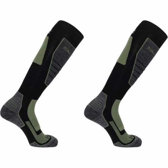 Salomon Pro Ski Sock Mens Зелено 