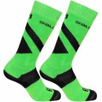 Salomon Team 2P Sock Jn32 Lime Детски чорапи