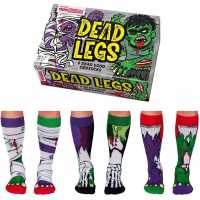 United Oddsocks Pack Of 6 Dead Legs Gift Set  Мъжки чорапи