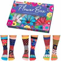 United Oddsocks Flower Box Sock Gift Set