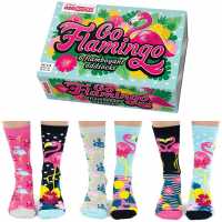 Go Flamingo Flamboyant Sock Gift Set  Мъжки чорапи