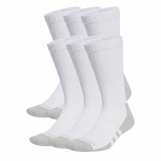 Adidas Aero Crew 6Pk Jn00 White/Grey Детски чорапи