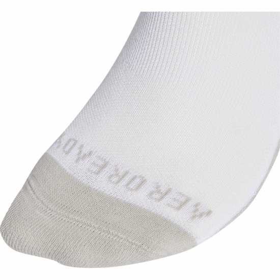 Детски чорапи Adidas Aeroready Crew 6 Pack Socks Junior Бяло/Сиво Adidas Aeroready Crew 6 Pack Socks Junior Бяло/Сиво Детски чорапи