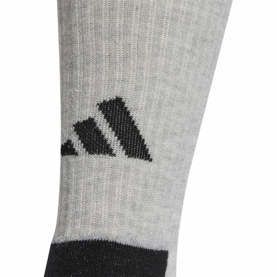 Детски чорапи Adidas Aeroready Crew 6 Pack Socks Junior Сиво/Бяло/Черно Adidas Aeroready Crew 6 Pack Socks Junior Сиво/Бяло/Черно Детски чорапи