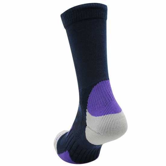 Дамски чорапи Karrimor 2 Pack Walking Socks Ladies Морско синьо/Лилаво Karrimor 2 Pack Walking Socks Ladies Морско синьо/Лилаво Дамски чорапи