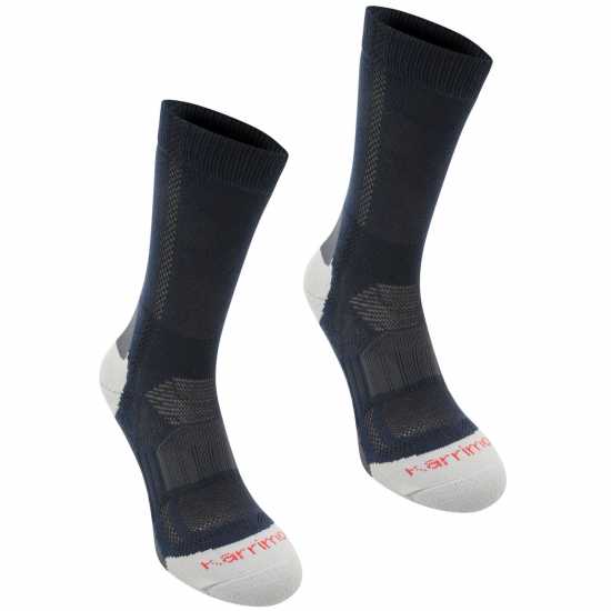 Детски чорапи Karrimor 2 Pack Walking Sock Junior Морска синьо Karrimor 2 Pack Walking Sock Junior Морска синьо Детски чорапи