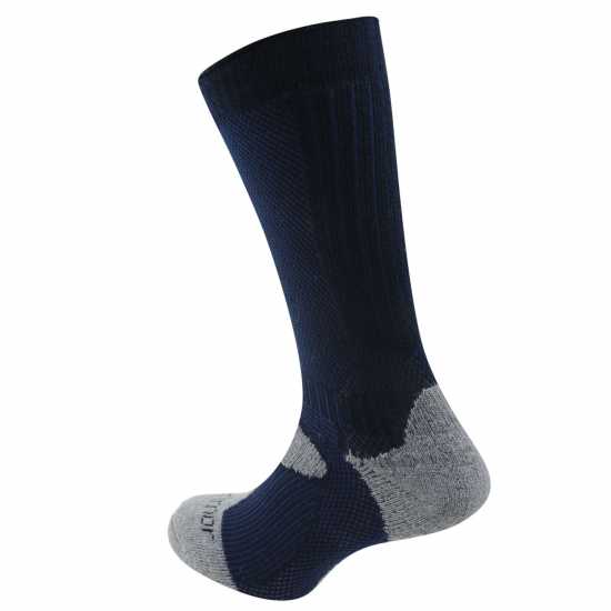 Karrimor Merino Fibre Midweight Walking Socks Ladies Navy/Grey Дамски чорапи