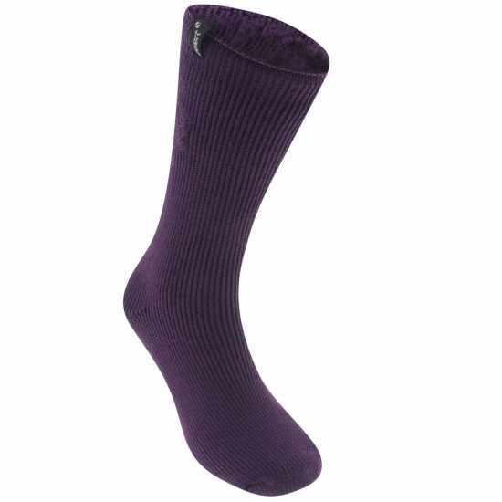 Дамски чорапи Gelert Heat Wear Socks Womens Лилаво Gelert Heat Wear Socks Womens Лилаво Дамски чорапи