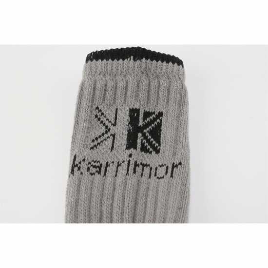 Детски чорапи Karrimor Heavyweight Boot Sock 3 Pack Junior Сиво Karrimor Heavyweight Boot Sock 3 Pack Junior Сиво Детски чорапи