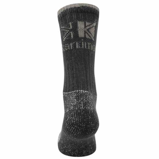Karrimor Heavyweight Boot Sock 3 Pack Mens Черно Мъжки чорапи