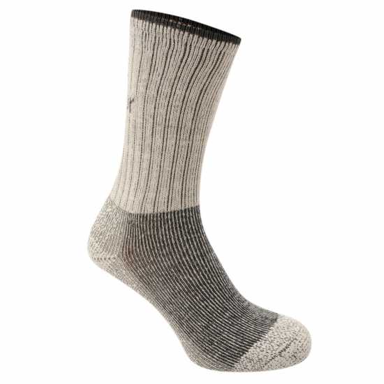 Мъжки чорапи Karrimor Heavyweight Boot Sock 3 Pack Mens Бежово Karrimor Heavyweight Boot Sock 3 Pack Mens Бежово Мъжки чорапи
