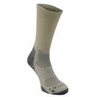 Karrimor Мъжки Вълнени Чорапи Мерино Вълна Merino Fibre Lightweight Walking Socks Mens Beige/Charcoal Мъжки чорапи