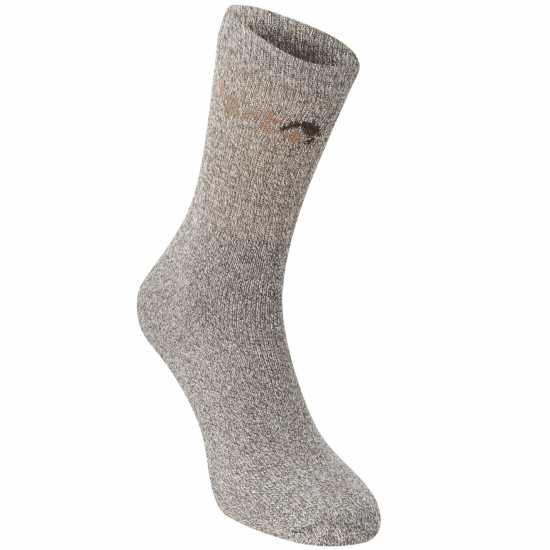 Туристически Чорапи Gelert Walking Boot Socks 4 Pack Mens Size 7-11 Кафяво 