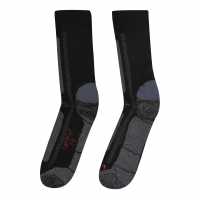 Karrimor 2 Pack Trekking Socks Mens Black Мъжки чорапи