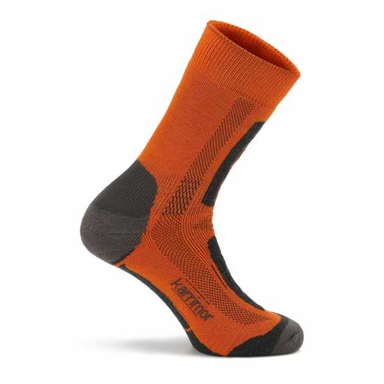 Karrimor 2 Pack Trekking Socks Mens Оранжево Мъжки чорапи