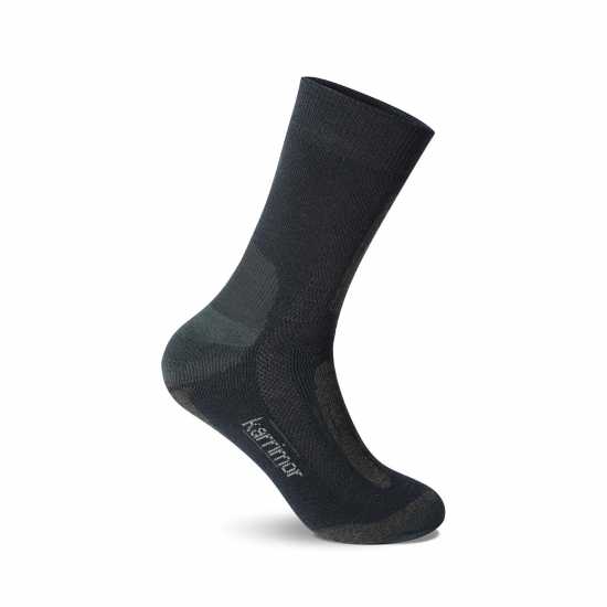 Karrimor 2 Pack Trekking Socks Mens Морска синьо Мъжки чорапи