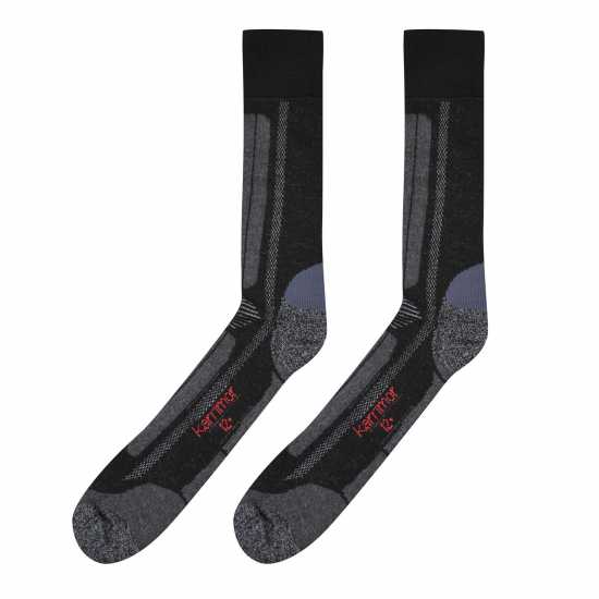Мъжки чорапи Мъжки Чорапи За Планина 2Бр. Опаковка Karrimor Trekking Socks Two Pack Mens Мъжки Чорапи За Планина 2Бр. Опаковка Karrimor Trekking Socks Two Pack Mens Мъжки чорапи