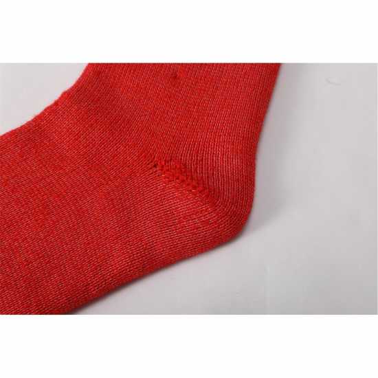 Gelert Welly Socks Mens Червено Мъжки чорапи