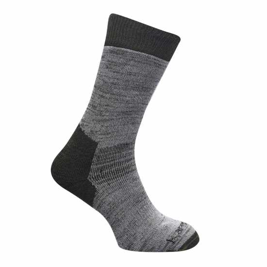 Мъжки Плътни Чорапи Вълнени Мерино Вълна Karrimor Merino Fibre Heavyweight Walking Socks Mens Khaki Мъжки чорапи