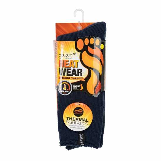 Gelert Heat Wear Socks Mens Морска синьо Мъжки чорапи