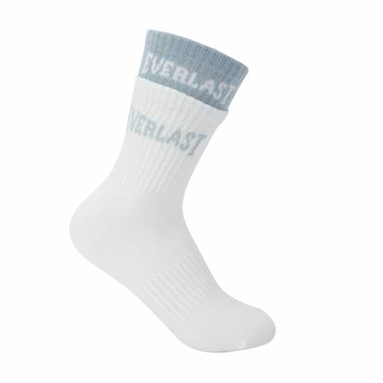 Детски чорапи Everlast Rib Crew Socks 2 Pack Everlast Rib Crew Socks 2 Pack Детски чорапи