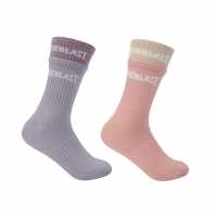Everlast 2-Pack Ribbed Crew Socks Womens  Дамски чорапи