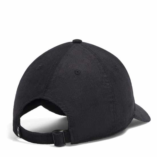Under Armour Adults Sportstyle Corduroy Adjustable Baseball Cap Black 