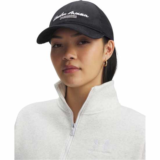 Under Armour Adults Sportstyle Corduroy Adjustable Baseball Cap Черно 