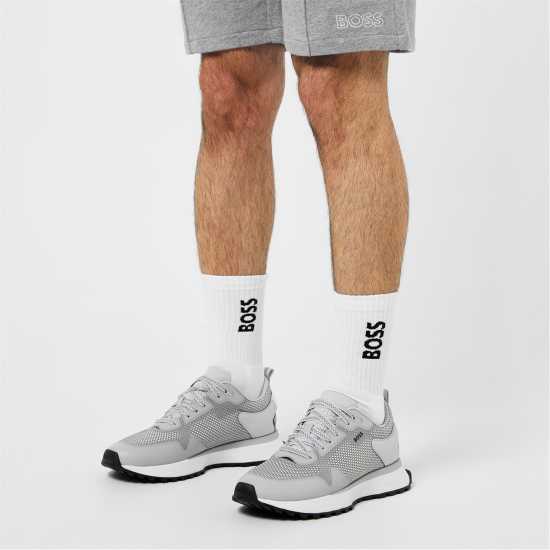 Мъжки чорапи Hugo Boss Boss 3-Pack Crew Sock Mens Бяло 100 Hugo Boss Boss 3-Pack Crew Sock Mens Бяло 100 Мъжки чорапи