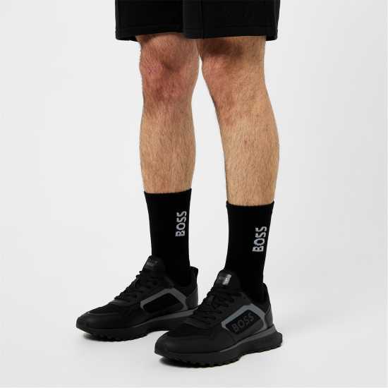 Мъжки чорапи Hugo Boss Boss 3-Pack Crew Sock Mens Черно 001 Hugo Boss Boss 3-Pack Crew Sock Mens Черно 001 Мъжки чорапи