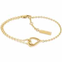 Calvin Klein Ladies  Gold Tone Bracelet 35000077  Бижутерия