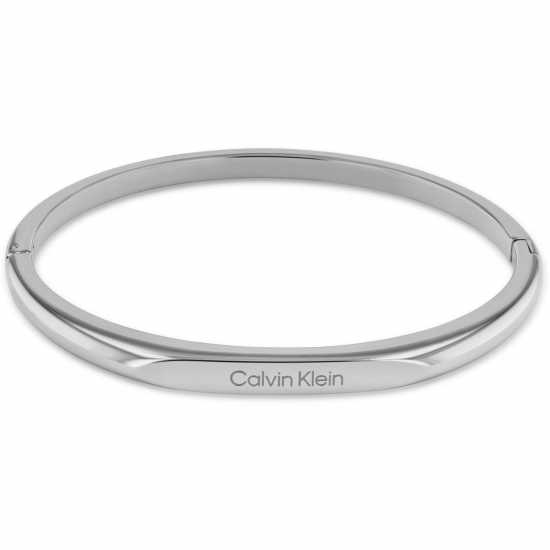 Calvin Klein Ladies  Silver Tone Bangle 35000045  Подаръци и играчки