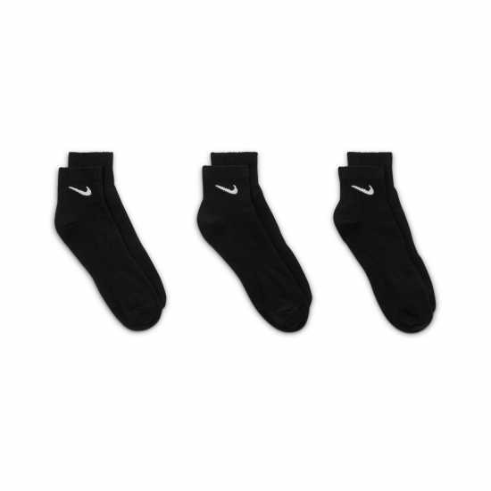 Мъжки чорапи Nike Everyday Lightweight Training Ankle Socks (3 Pairs) Черно/Бяло Nike Everyday Lightweight Training Ankle Socks (3 Pairs) Черно/Бяло Мъжки чорапи