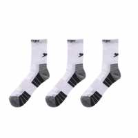 Slazenger Socks 3 Pack Бяло Мъжки чорапи