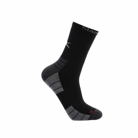 Slazenger Socks 3 Pack Black Мъжки чорапи