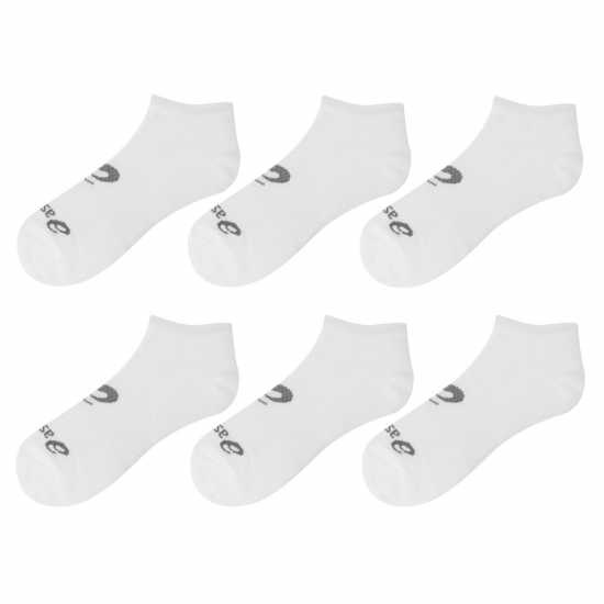 Asics Invisible Socks Mens White Мъжки чорапи